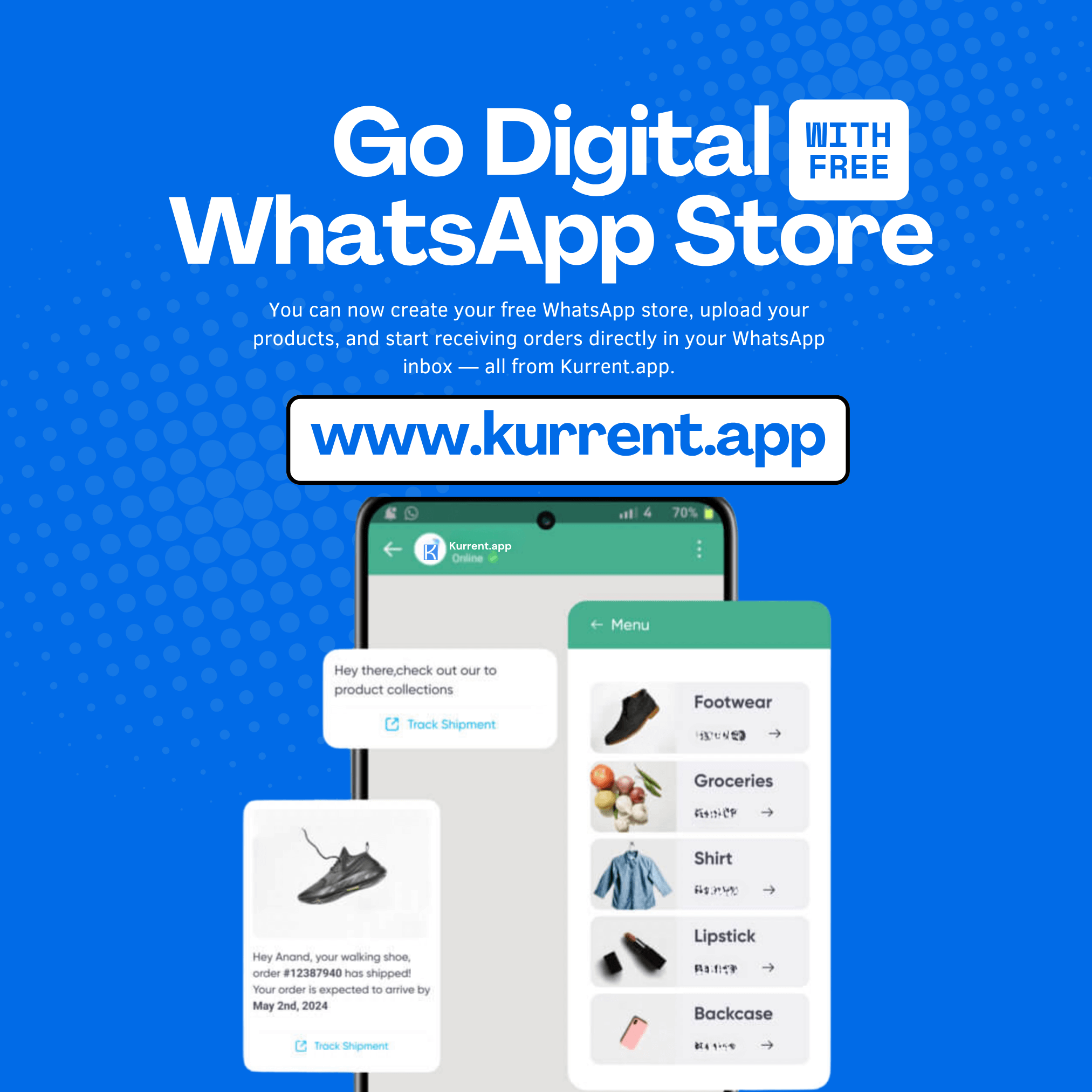 How to Create a WhatsApp Store on Kurrent.app (Step-by-Step Guide)